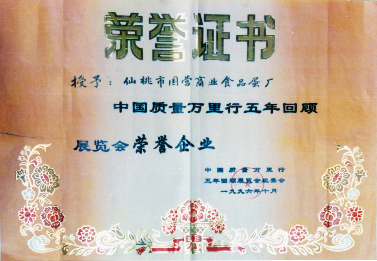 In 1996, a five-year retrospective of the Quality Journey